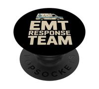 EMT Response Team Emergency Medical Technician EMS PopSockets Adhesive PopGrip