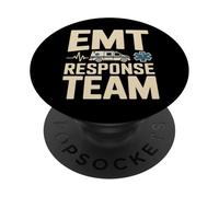 EMT Response Team Emergency Medical Technician EMS PopSockets Adhesive PopGrip
