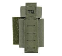 EMT Tourniquet Pouch, Tactical IFAK Pouchh, with Back MOLLE Panel and Adjustable Elastic Band, for Belt or Vest Accessories(Green)