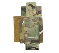 EMT Tourniquet Pouch, Tactical IFAK Pouchh, with Back MOLLE Panel and Adjustable Elastic Band, for Belt or Vest Accessories(Cp)