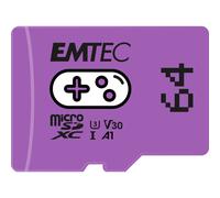 EMTEC 64GB Gaming Micro SD Card MicroSDXC Memory Card for Nintendo-Switch Wyze GoPro Dash Cam Security Camera 4K Video Recording UHS-
