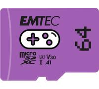 EMTEC - 64GB microSD Memory Card Increase Memory for Your Consoles, Smartphones and Tablets - More Storage Games and Videos - ECMSDM64GXCU3G - Gaming Collection - Purple/Purple