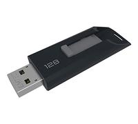 EMTEC C450/128GB USB 2.0 Capacity Black Memory Stick USB Flash Drive - 128 GB - USB 2.0, USB Type A Connector, Dia 15 MB/s - Black)