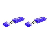 Emtec ECMMD8GC410 8GB Memory Stick USB 2.0, assorted colors (Pack of 2)