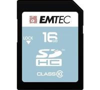 EMTEC ECMSD16GHC10CG - SD Card - Class 10 - Classic Series - SDXC - read speed up to 25MB/s - 16 Gb - Black