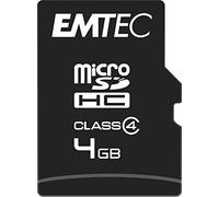Emtec ECMSDM4GHC4 MicroSDHC Class 4 4 GB Memory Card