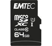 Emtec ECMSDM64GXC10 Micro SDXC Class 10 UHS-I U1 microSDXC