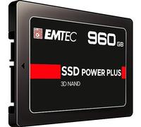 Emtec ECSSD960GX150 - SSDIInternal Drive - 2.5 Inches - SATA - X150 Power Plus Collection - 3D NAND - 960 GB
