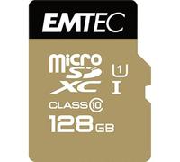 Emtec Micro Sd 128gb Memory Card Golden