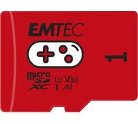 EMTEC MicroSDXC Gaming Card 1TB UHS-I U3 V30 A2, High Speed Up to 100Mbps, Compatible with Nintendo Switch, Wyze, GoPro, Smartphones, Tablets, Security Cameras, Drones, 4K Videos, Red