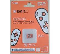 Emtec mSD 512GB UHS-I U3 V30 A2 GAMING