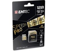 Emtec SpeedIN PRO 128GB MicroSDXC Class 10 UHS-I - Flash Memory (128GB, MicroSDXC, Class 10, UHS-I, 95MB/s, 85MB/s)