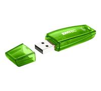 EMTEC - C410 Color Mix 2.0 Series Runners USB Flash Drive - USB 2.0 Universal Compatibility - 15MB/s Read and Write 5MB/s - Eco-Design - Green