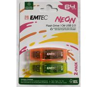 Emtec USB 2.0 C410 64GB P2 NEON