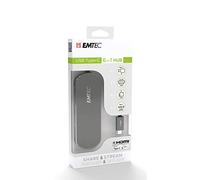 Emtec USB Type C Hub T650C incl. SD Card Reader 3 x USB-A 3.0, USB-C, SD Card Reader, HDMI