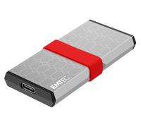 EMTEC - X205 Mini Portable SSD - 1TB - Up to 1100MB/s Read - USB-C 3.2 Gen2 - Aluminum Case - Compact and Lightweight - High Transfer Speed