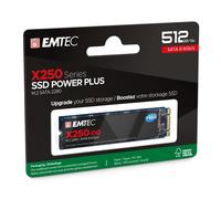 Emtec X250 SSD M.2 SATA NGFF 2280 512GB Desktop Computer AIO PC Notebook