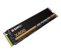 Emtec - X400 Collection Internal Solid State Drive Power Pro M.2 2280 NVMe - 2TB, 2TB - ECSSD2TX400 - PCIe Gen4x4 - 3D NAND - Ideal for Gamers, Video Games, Heavy Duty Workloads
