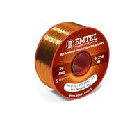 Emtel 0.25 mm (30 AWG) - 225 gr (8 oz) - 506 Meters Magnet Wire - Enameled Copper Wire for Electrical Motor Transformer Magnetic Coil 220°C (428°F) Thermal Class - Double Insulated Winding Wire