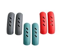 EMTPJAL 12PCS Silicone Pot Handle Covers, Heat Resistant up to 230°C Non-Slip Pan Handle Sleeves, Food Grade Pot Grips for Cast Iron Skillets, Frying Pans, Cookware Handles