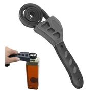 EMTPJAL 50cm Adjustable Strap Wrench Jar Opener - Universal Ratchet Spanner for Weak/Arthritis Hands, Non-Slip Rubber Grip, Suitable for Jars, Oil Filters & Garage/Kitchen Use