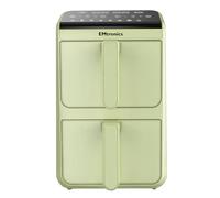 Emtronics 10L Stack Dual Air Fryer - Sage Green
