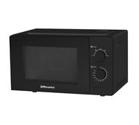 EMtronics 20 Litre Black Microwave 700W With Defrost Settings