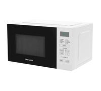 EMtronics 20 Litre White 700W Microwave With 800W Grill, Timer and Preset Menu
