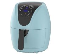 EMtronics 4.5 Litre Digital Air Fryer with 60 Minute Timer - Various Colours - Aqua Blue