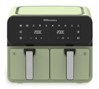 Emtronics 8L Dual Air Fryer With Timer - Sage Green