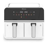 Emtronics 9 Litre Double Basket Air Fryer - White