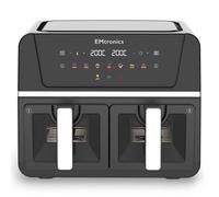 Emtronics 9L Double Basket Air Fryer - Black