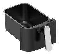 EMtronics Accessories 9L Double Basket Air Fryer Replacement Drawer | Drawer 1 (Left) for EMAFDD9L / EMDAF9LD Series - Black