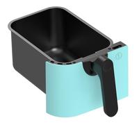 EMtronics Accessories 9L Double Basket Air Fryer Replacement Drawer | Drawer 1 (Left) for EMAFDD9LAQ Series - Aqua