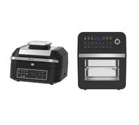 Emtronics Air Fryer 6.3 & 12 Litre Kitchen Set in Black