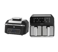 Emtronics Air Fryer 6.3 & Silver 8 Litre Kitchen Set