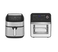 Emtronics Air Fryer Set in Silver 9L & 12L Kitchen Set