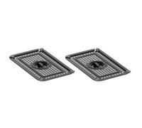 EMtronics CR91 9L Double Air Fryer 2 x Crisper Rack Set for EMAFDD9L / EMDAF9LD Series (Dimensions 22.5cm Length x 14.5cm Width)