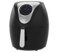 4.5L Air Fryer - 1400W Oil-Free Cooker with 7 Presets, Non-Stick, Dishwasher Safe Basket (4.5L) - Black