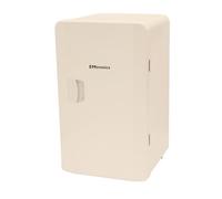 EMtronics EMMF16CR Compact Mini Cooler Fridge 16 Litre, 27 Can Portable AC+DC Power For Bedrooms, Cars, Offices; Skincare, Makeup, Cosmetics, Food (Cream)