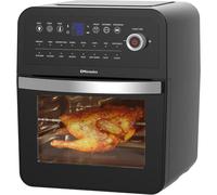 EMtronics Retro Air Fryer Oven Combi, Rotisserie and Grill, Large Family Size 12L with 16 Pre