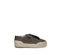EMU AUSTRALIA Ellery 2.0 frayed lace-up espadrilles - Black 39