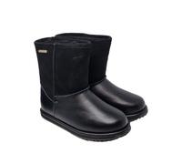 Emu Australia Girls Black Leather Bottom And Suade Top "Trigg" Boots-4