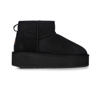 EMU Australia STINGER MICRO FLATFORM Womens Sheepskin Boot Black - UK 6