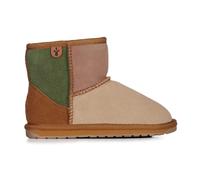EMU Australia - Wallaby Mini Patchwork Kids Boot, Chestnut, UK 2