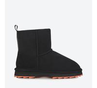 EMU Australia Women's Sharky Mini Water Resistant Sheepskin Boots - Black/Crimson - UK 7