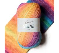 Emu Batik DK Premium Acrylic Yarn 100g Ball 360m, Spin - 007
