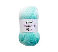 Emu Butterfly Batik DK Acrylic Yarn 100g Ball 360m, Lagoon Nymph - 006