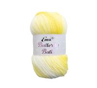Emu Butterfly Batik DK Acrylic Yarn 100g Ball 360m, Marigold Glider - 005