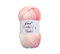 Emu Butterfly Batik DK Acrylic Yarn 100g Ball 360m, Rosy Periwinkle - 001